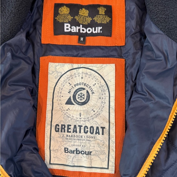 Barbour Kellen Navy Quilted Jacket for Men - Picture 2 of 16